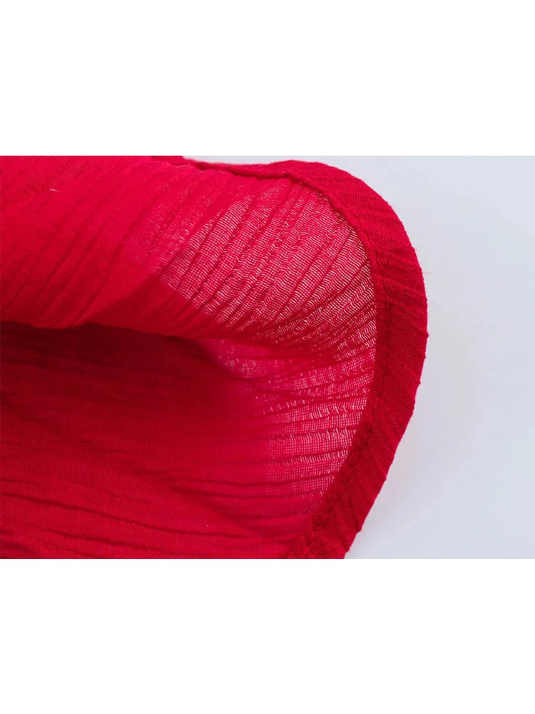 TRAF Spring Summer New Women's Dress