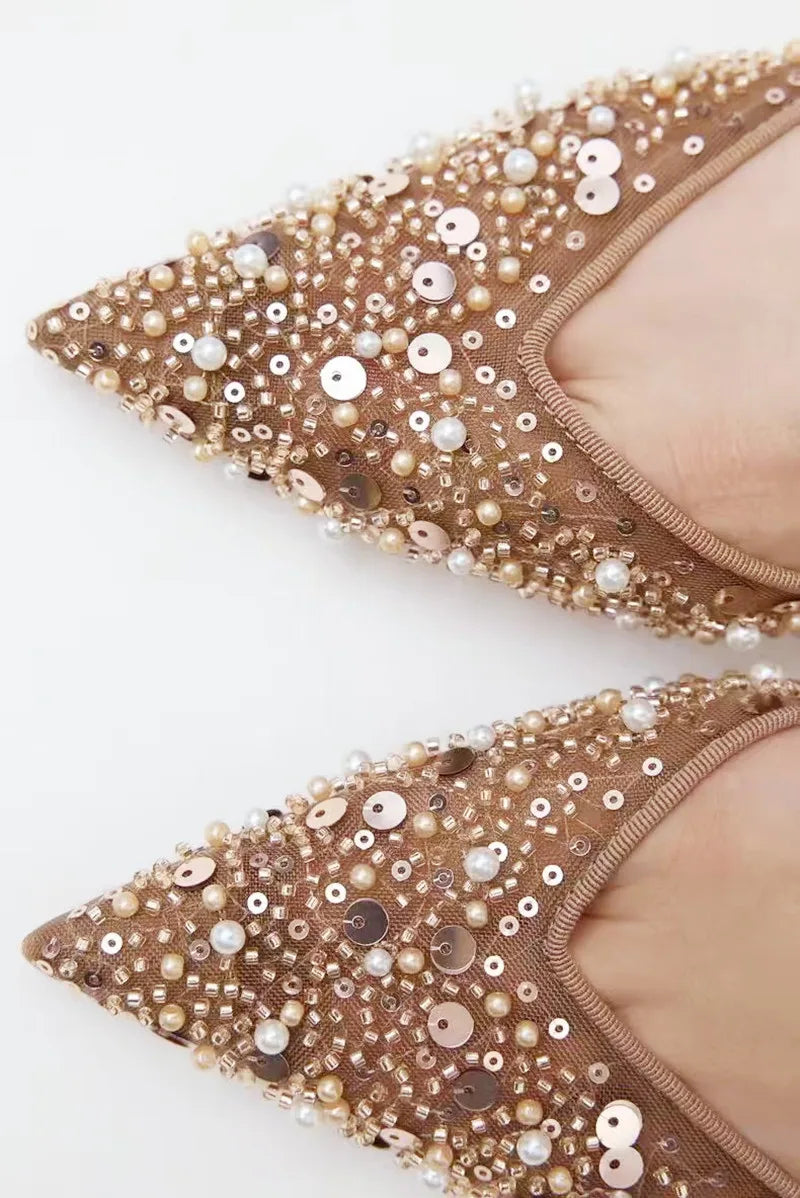 Luxury String Bead Mesh