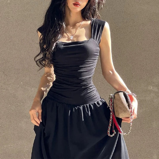 WhereMery Elegant Slip Long Dresses Sexy Women