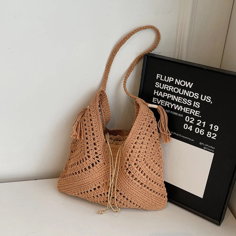 Crochet 2-IN-1 Shoulder Bag