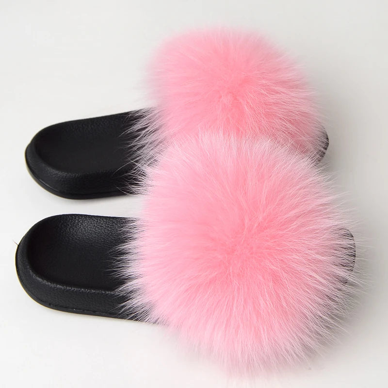 Fur Slippers Summer