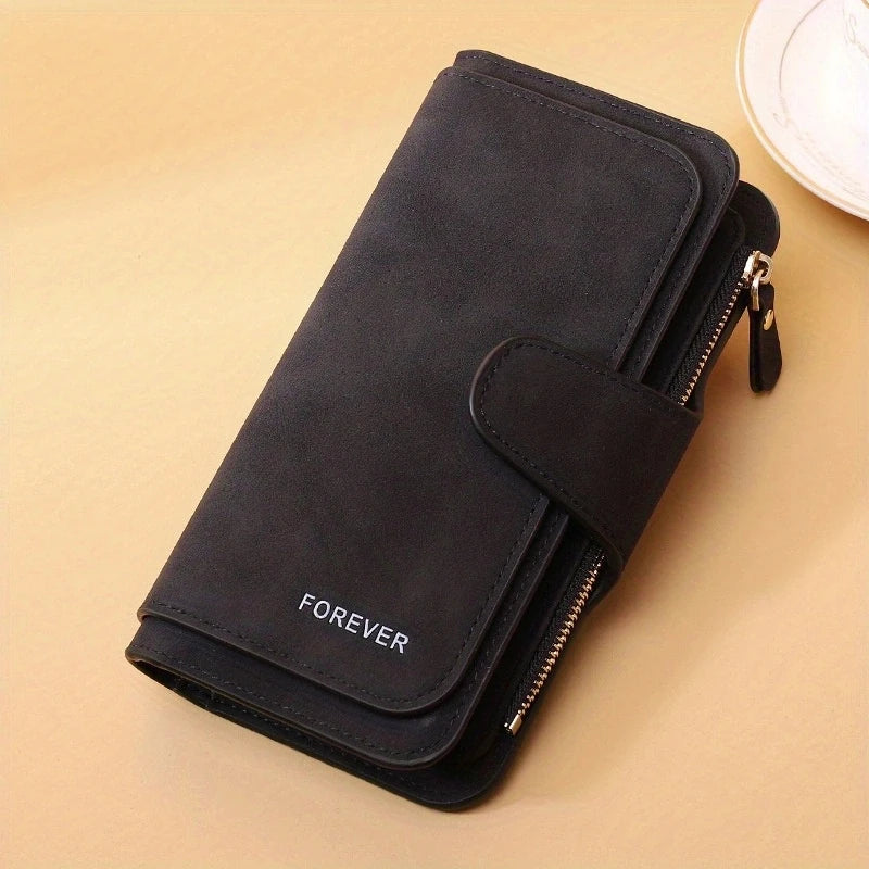 Women Wallet Frosted Leather