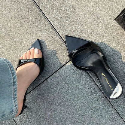 Female Red Footwear Heels Shoes