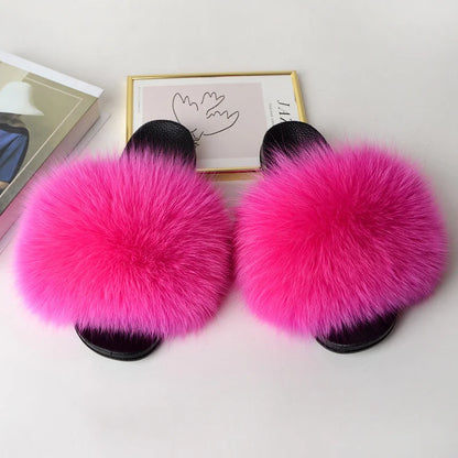 Fur Slippers Summer