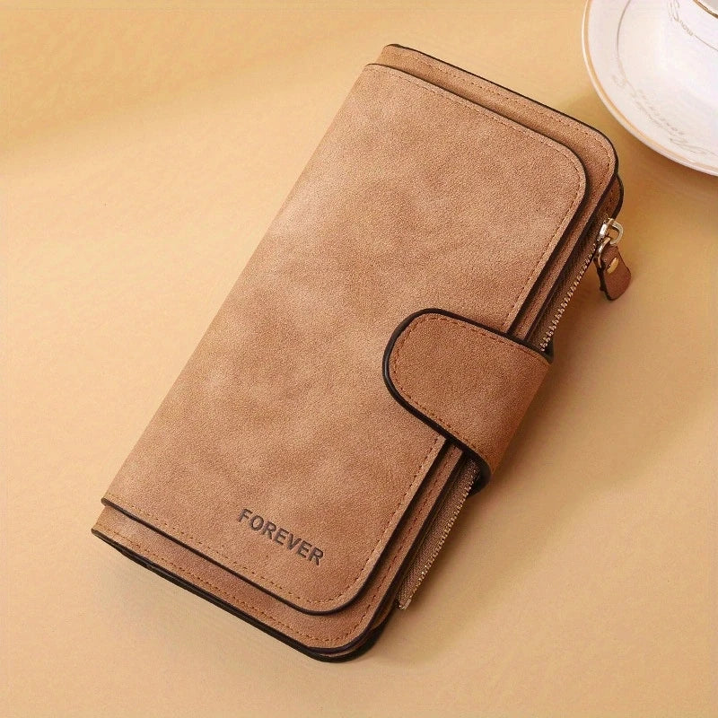 Women Wallet Frosted Leather