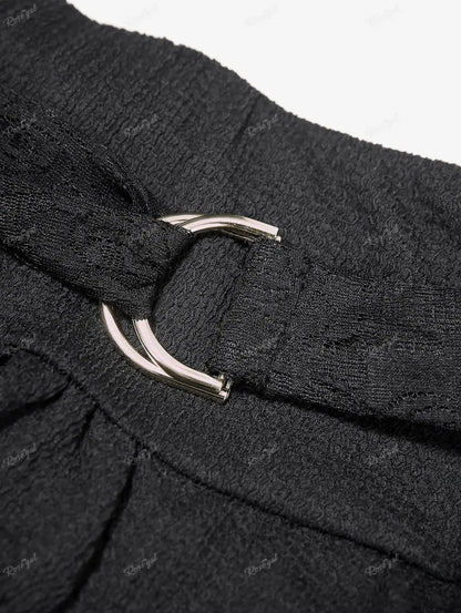 Plus Size Skirts Black