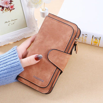 New buckle women's Korean version wallet