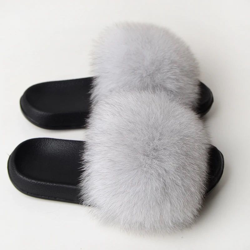 Fur Slippers Summer