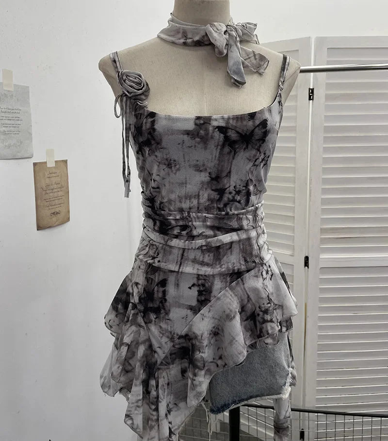 New Women's Vintage Tie-dye