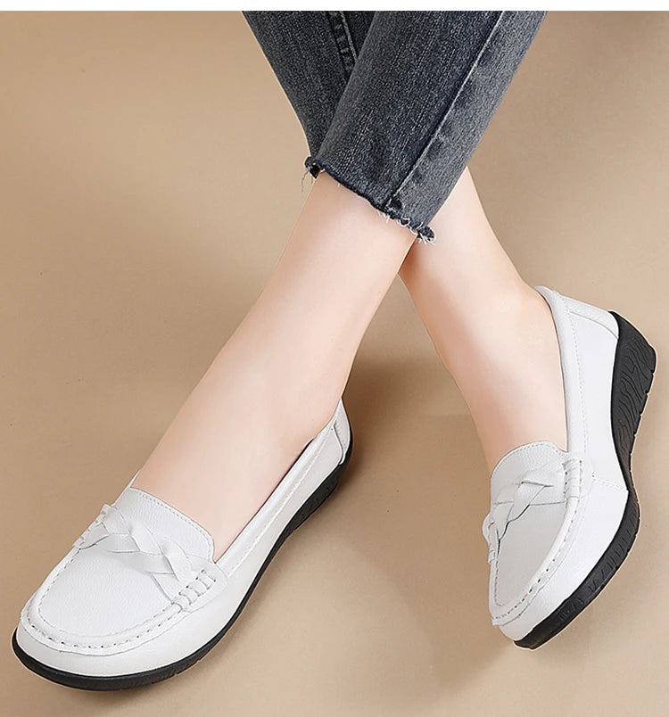 Shoes Women New Loafers Slip