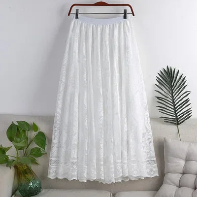 Y2k Skirt Fashion Clothes Vintage Long Skirt