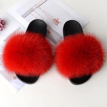 Fur Slippers Summer