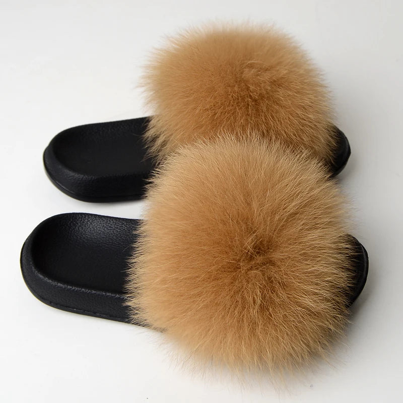 Fur Slippers Summer