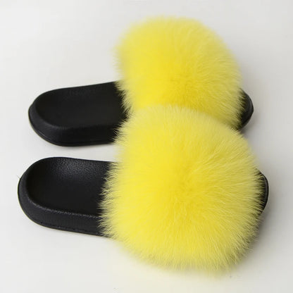 Fur Slippers Summer