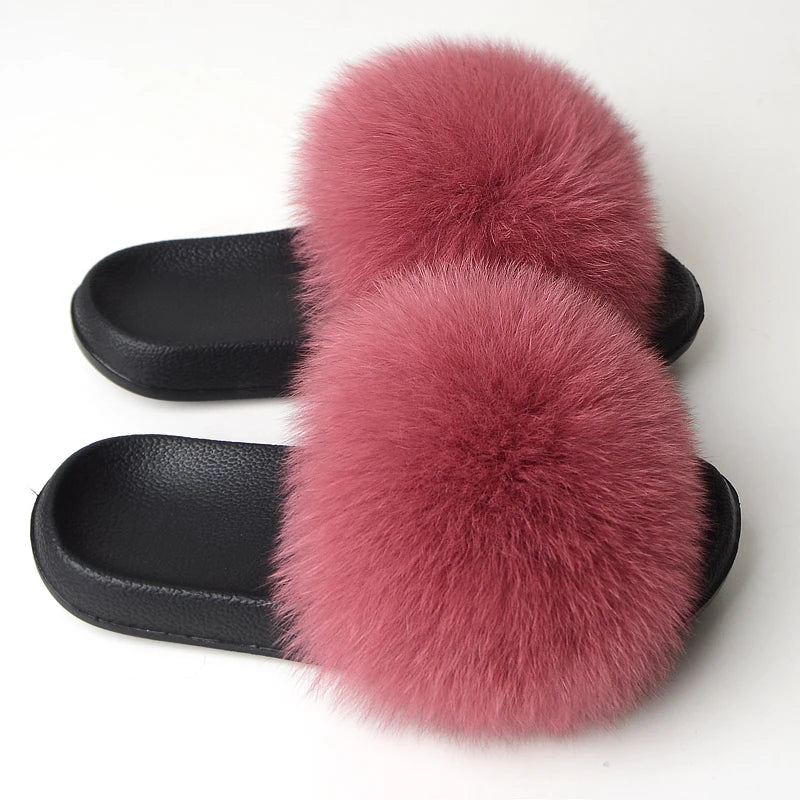 Fur Slippers Summer