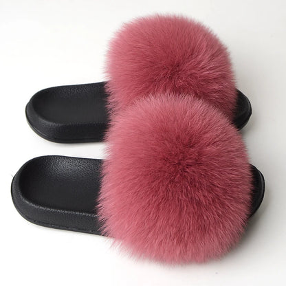 Fur Slippers Summer
