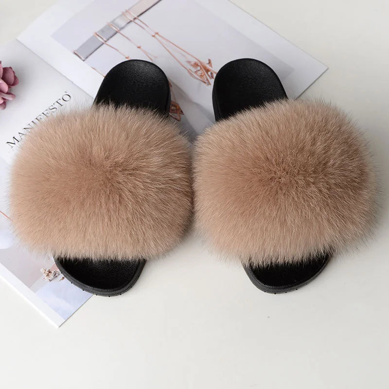 Fur Slippers Summer