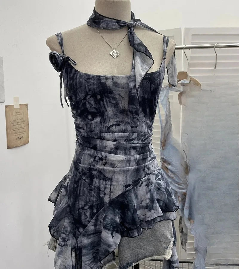 New Women's Vintage Tie-dye