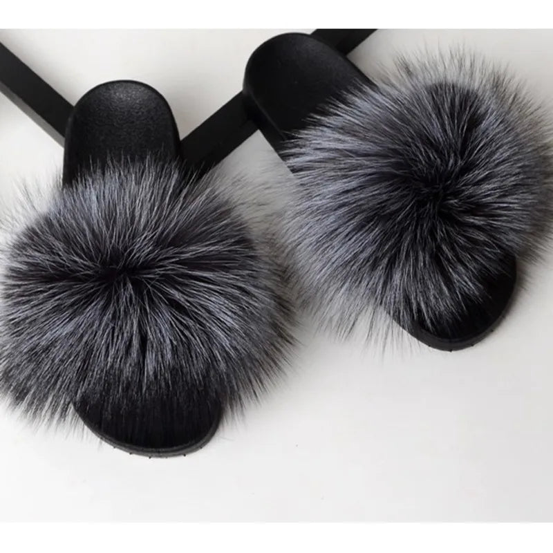 Fur Slippers Summer