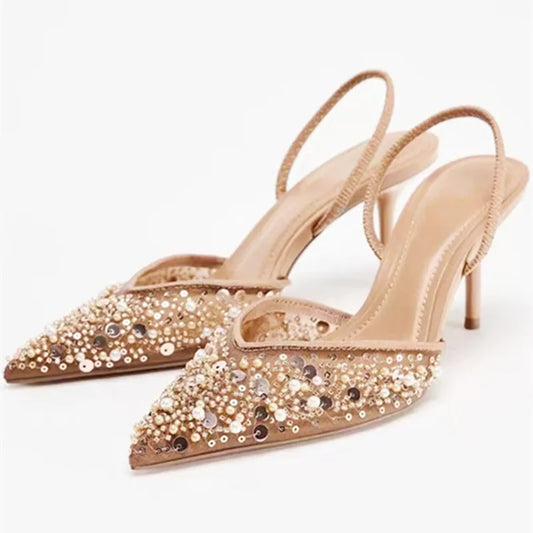 Luxury String Bead Mesh