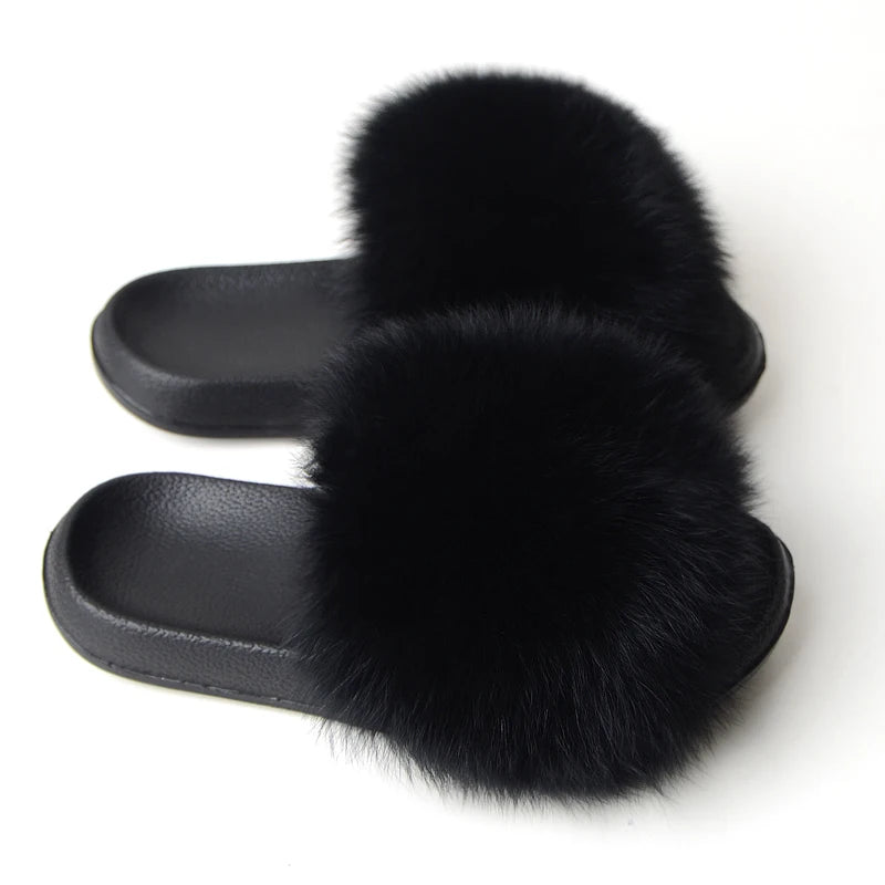 Fur Slippers Summer