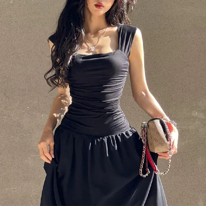 WhereMery Elegant Slip Long Dresses Sexy Women