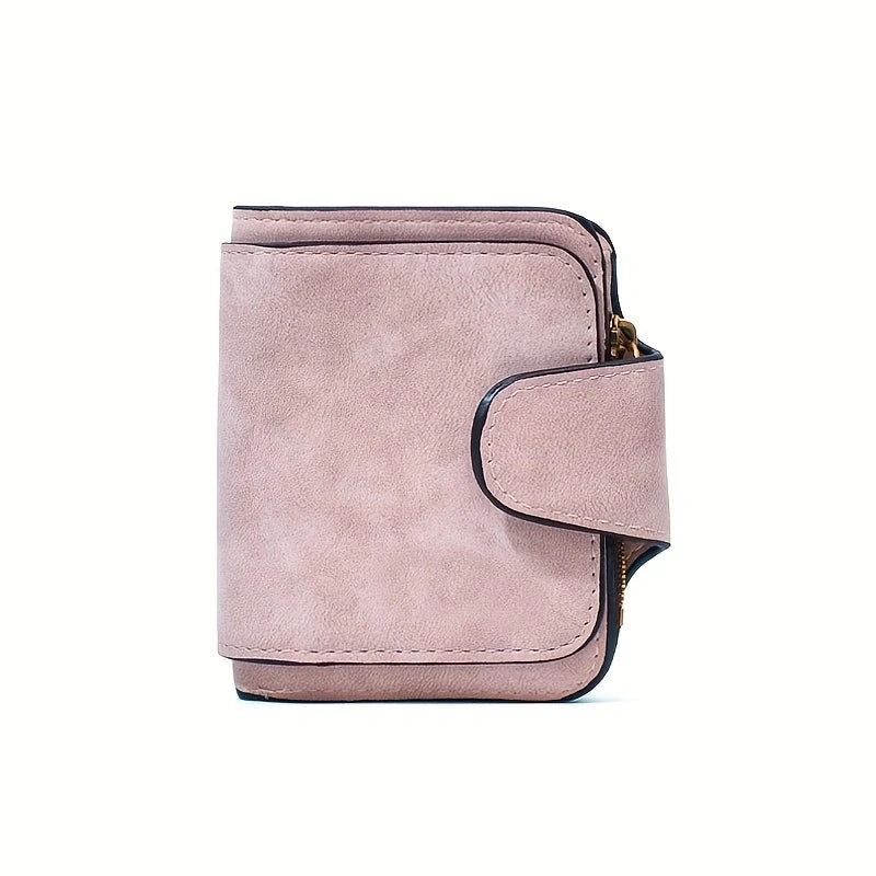Women Wallet Frosted Leather