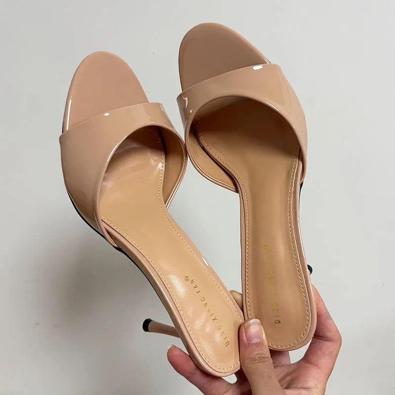 Women Pumps Casual Heeled Slippers