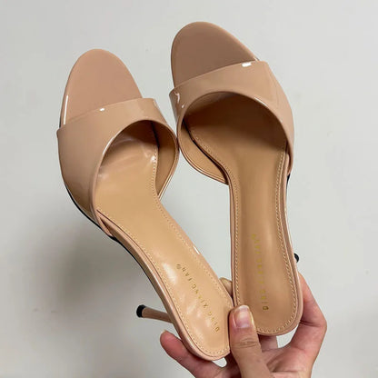 Women Pumps Casual Heeled Slippers