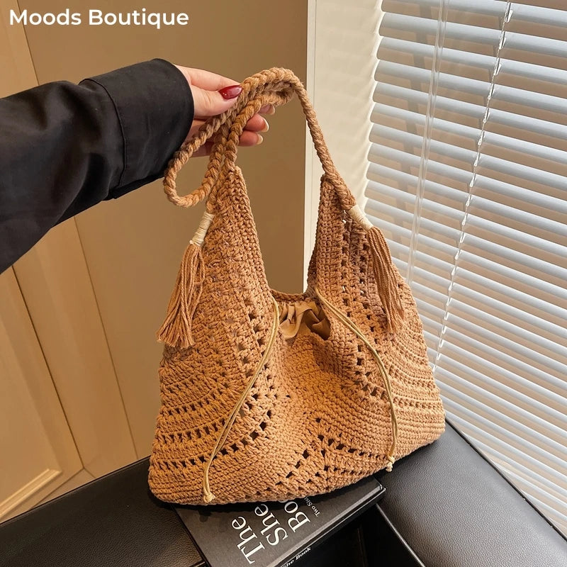 Crochet 2-IN-1 Shoulder Bag