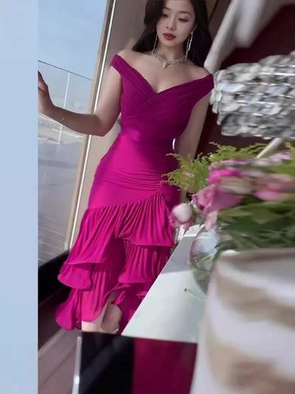 European Style Dresses Summer Elegant