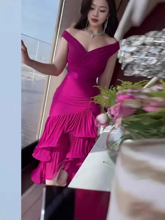 European Style Dresses Summer Elegant