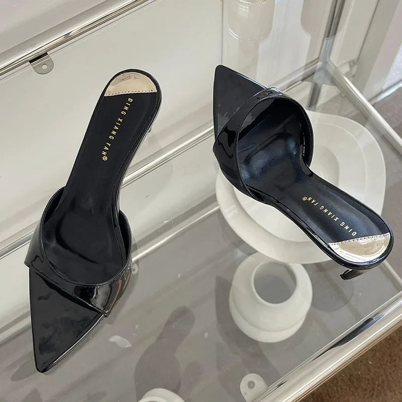 Female Red Footwear Heels Shoes