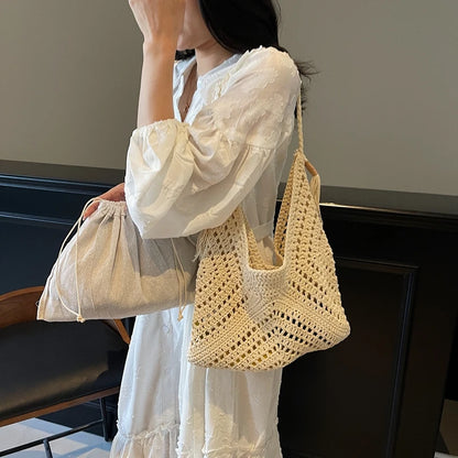 Crochet 2-IN-1 Shoulder Bag