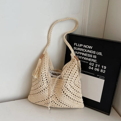 Crochet 2-IN-1 Shoulder Bag