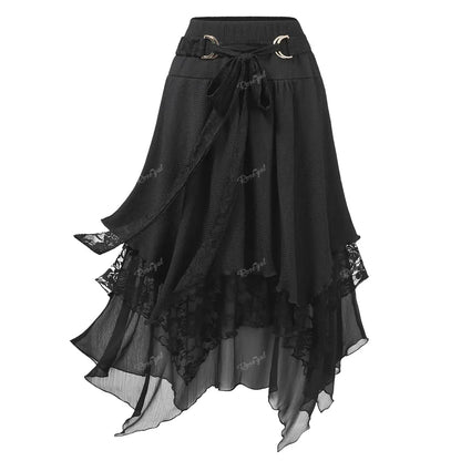 Plus Size Skirts Black