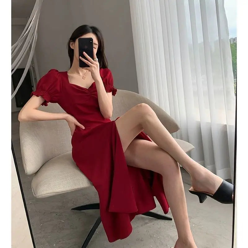Woman Dress Midi Dresses for Women