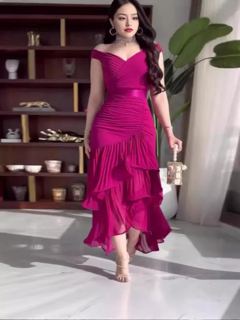 European Style Dresses Summer Elegant