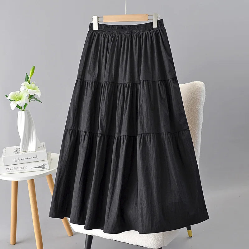 Women's Maxi Skirt Long Ankle Length