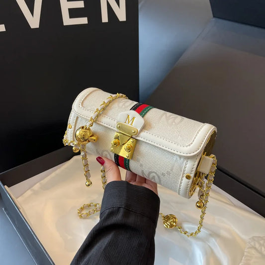 Fashion Cylinder Girls Shoulder Bag