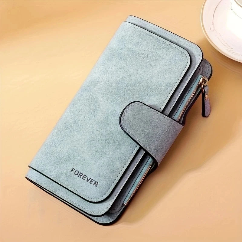 Women Wallet Frosted Leather