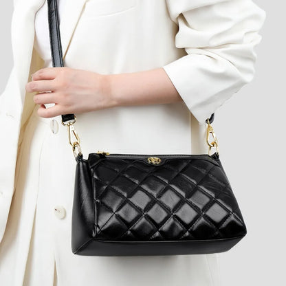 Three-layer pocket Shoulder Bags