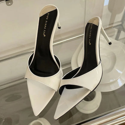 Female Red Footwear Heels Shoes