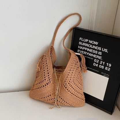 Crochet 2-IN-1 Shoulder Bag