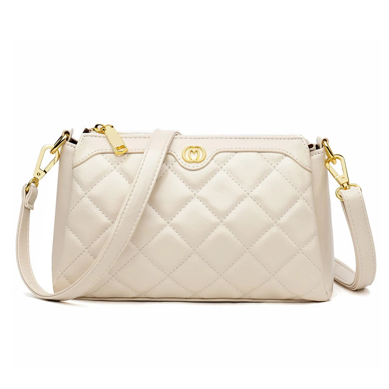 Three-layer pocket Shoulder Bags