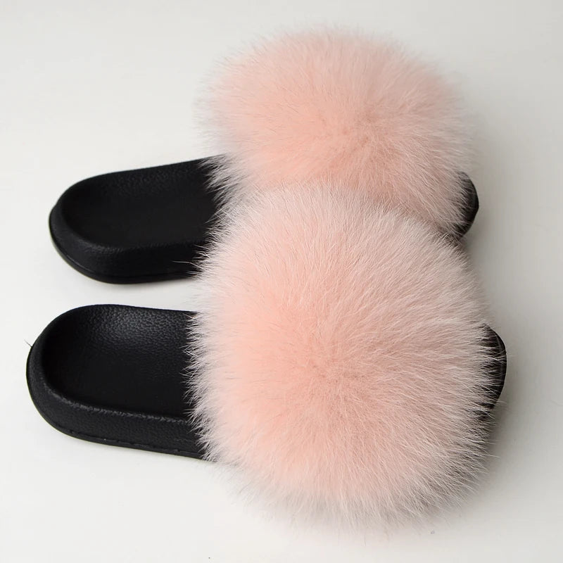 Fur Slippers Summer