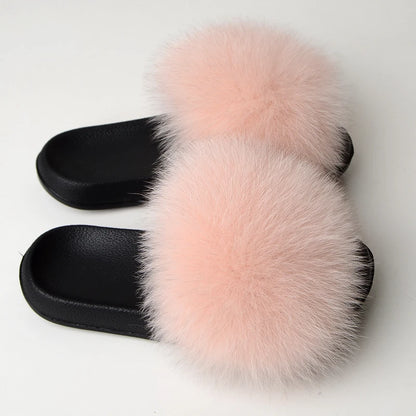 Fur Slippers Summer