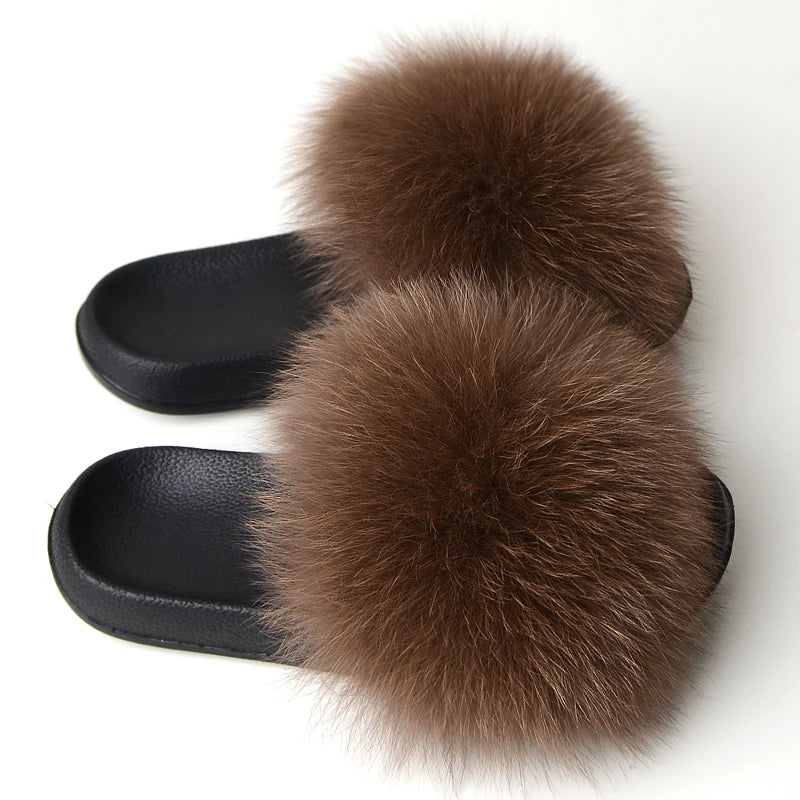 Fur Slippers Summer