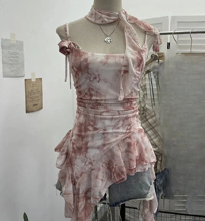 New Women's Vintage Tie-dye