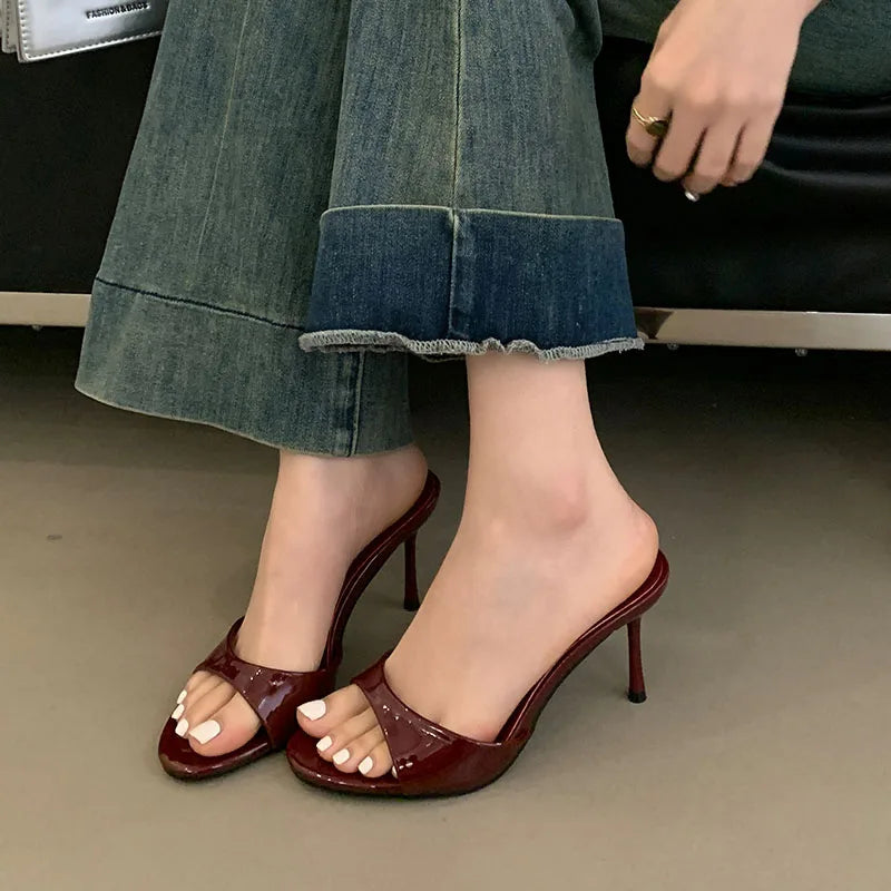 Women Pumps Casual Heeled Slippers